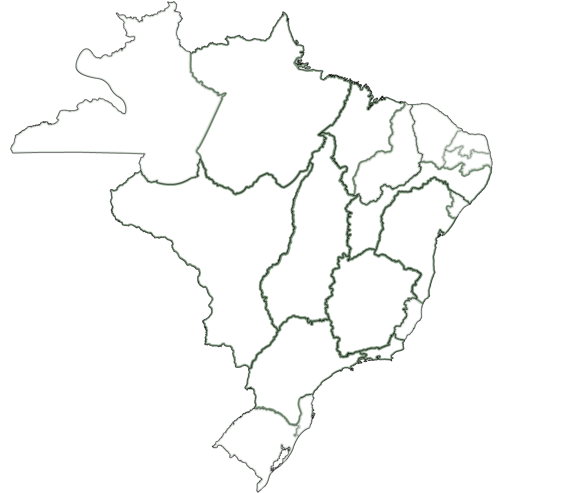 Desenho de Mapa Administrativo de Portugal para colorir